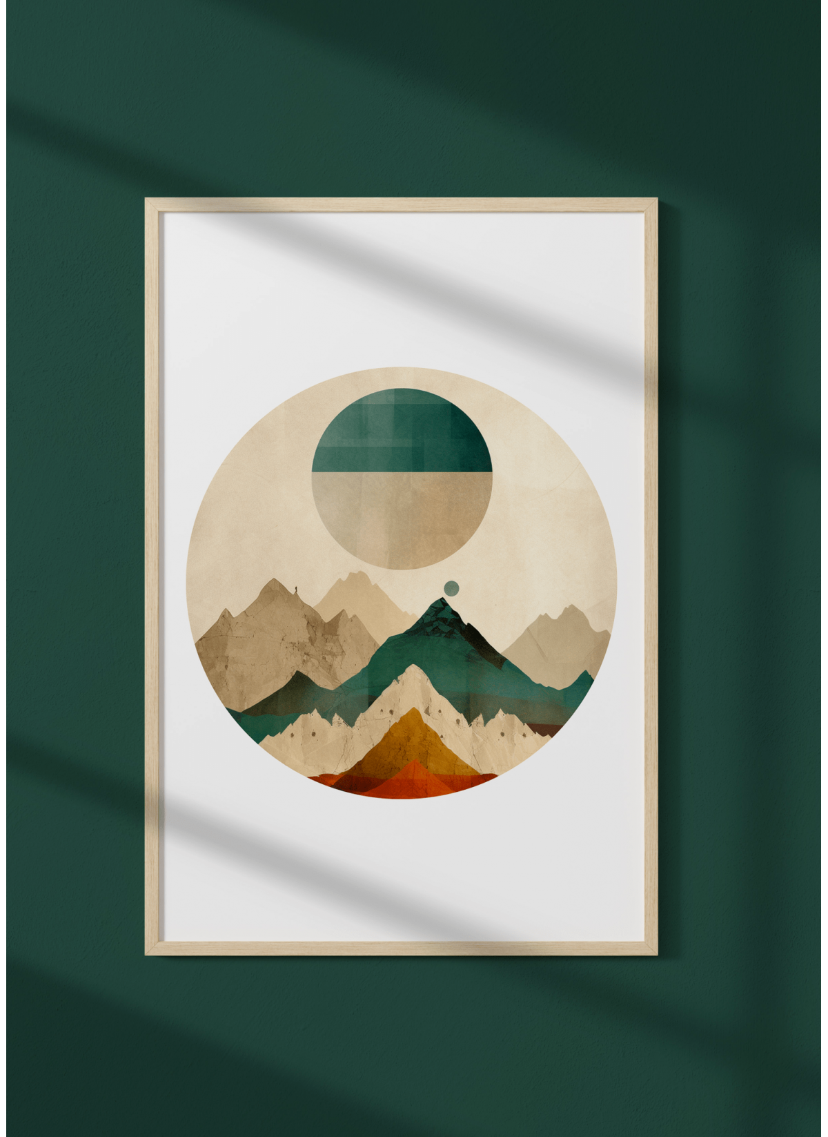 Affiche Abstract Lune 1