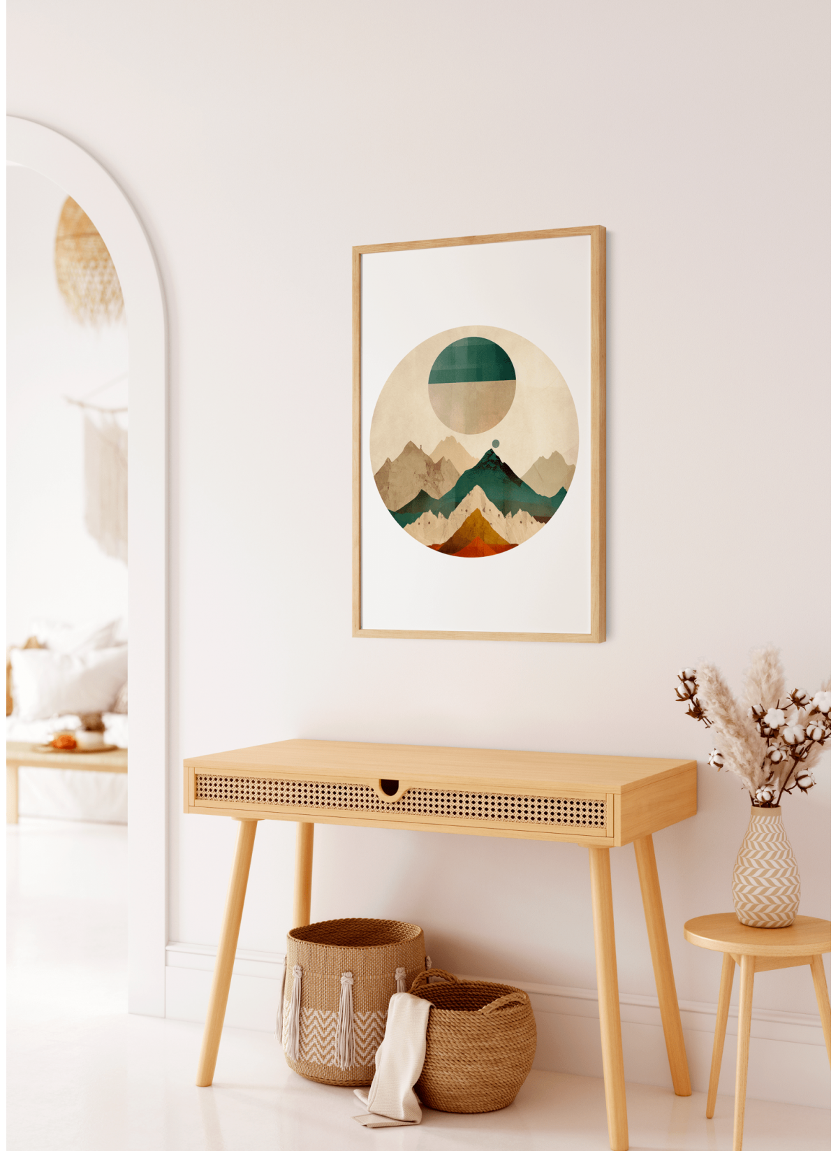 Affiche Abstract Lune 1