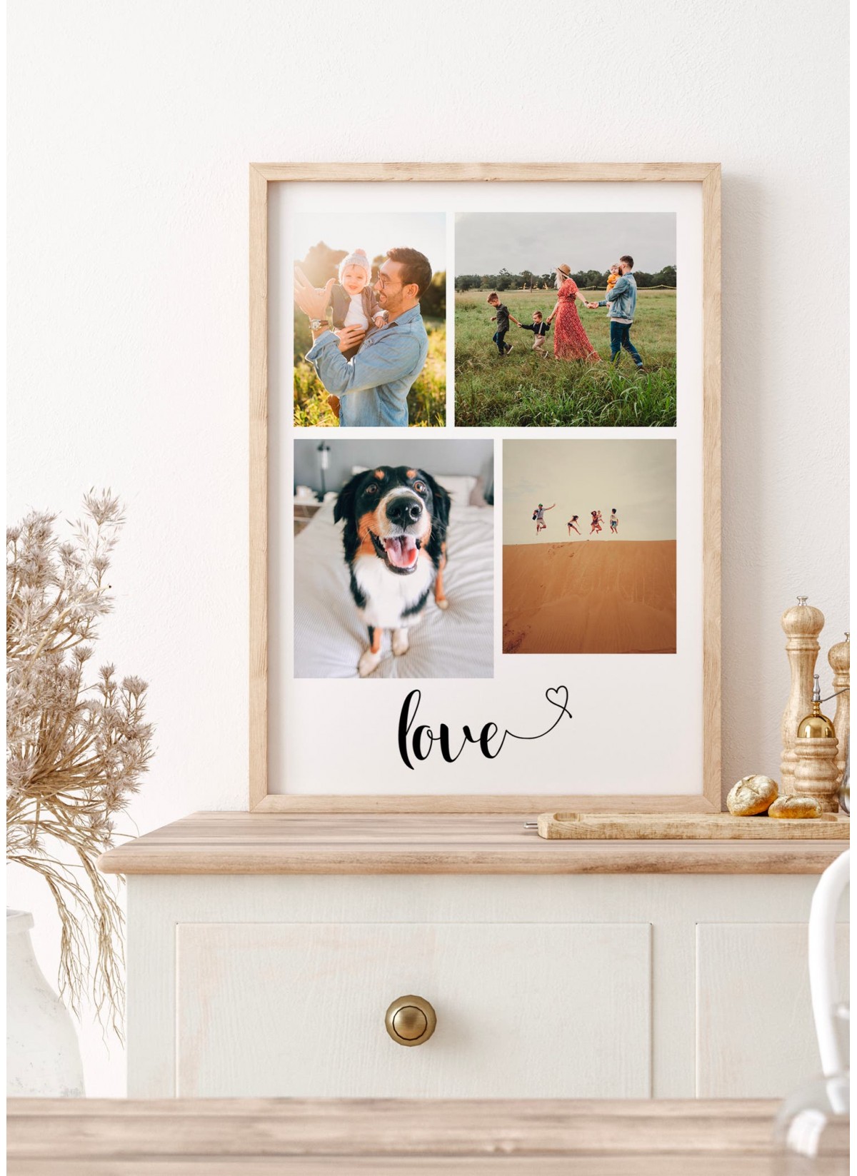 Affiche pêle-mêle photo personnalisable | L’Afficherie