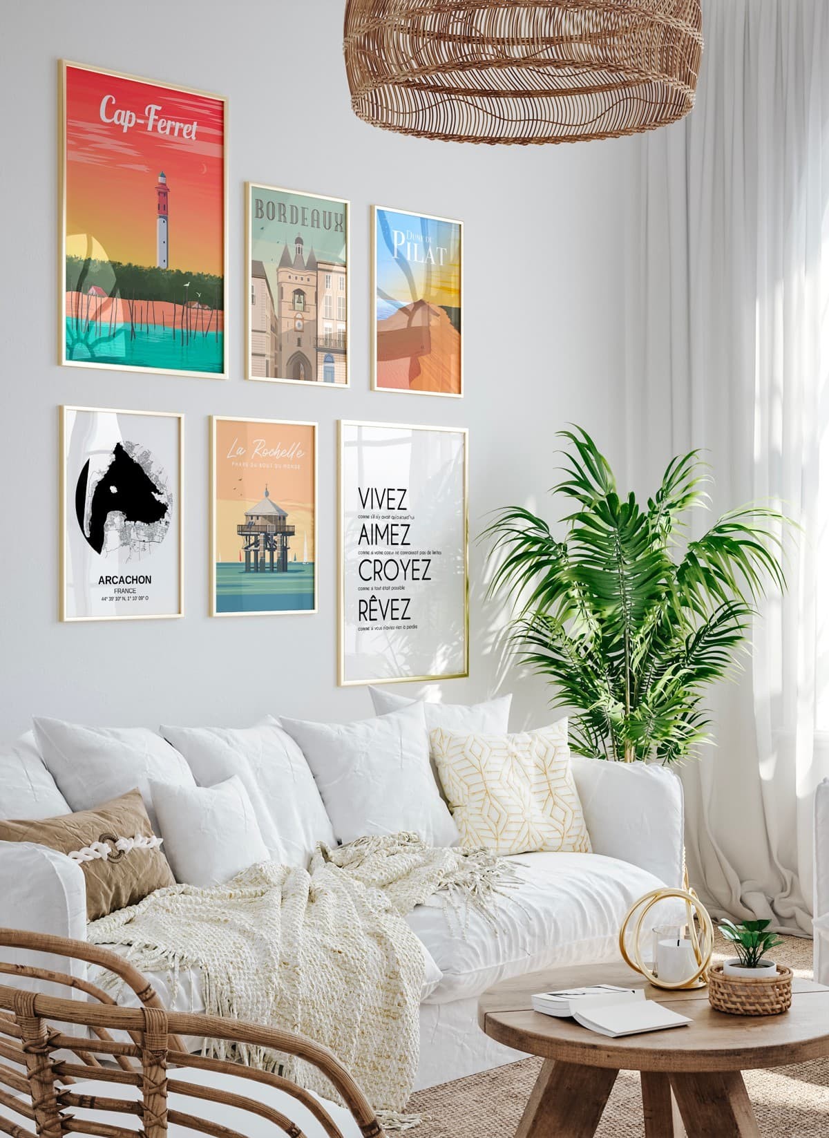 Affiche La Rochelle, idée décoration murale |  L’Afficherie