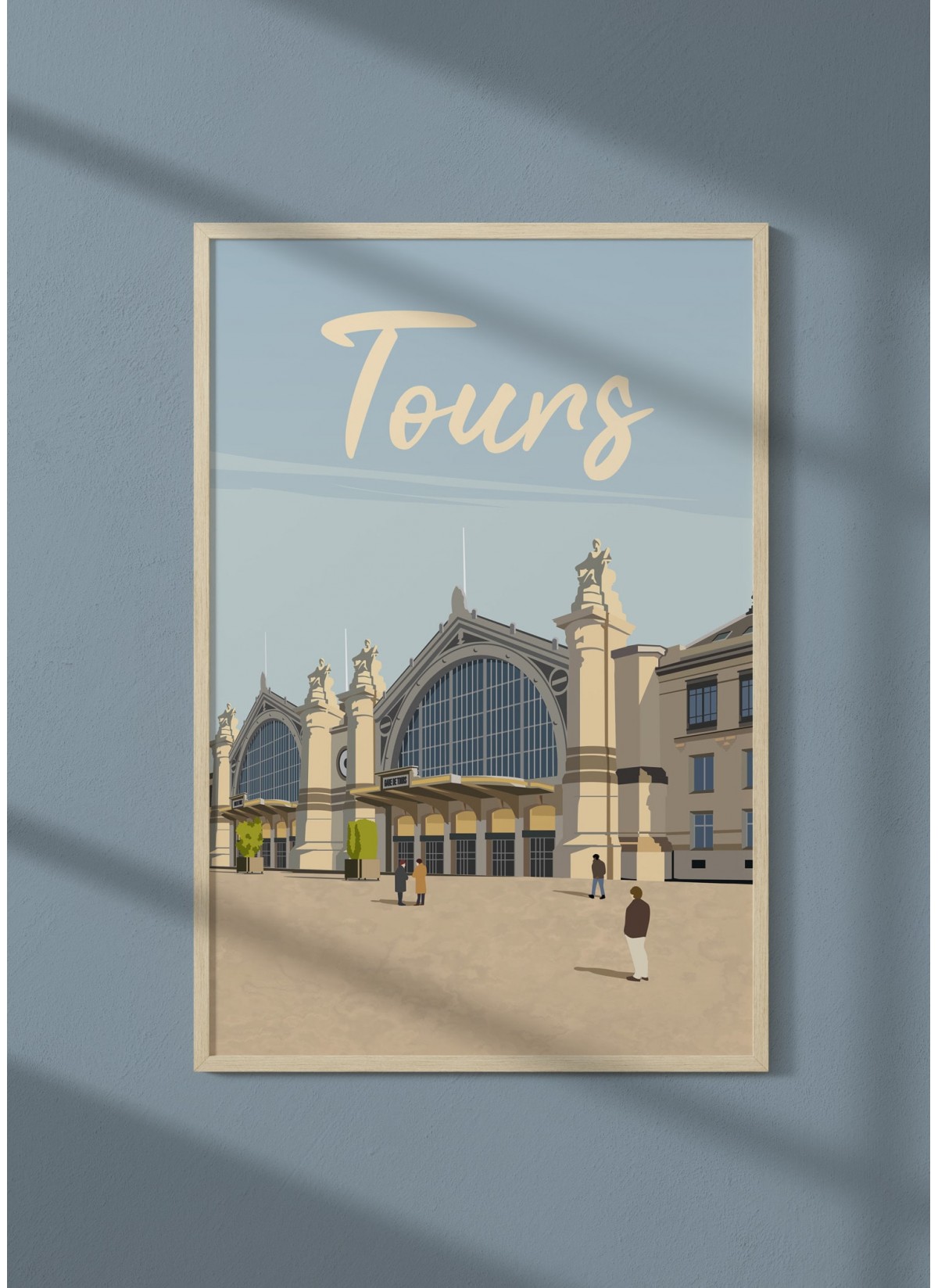 Affiche ville Tours 2