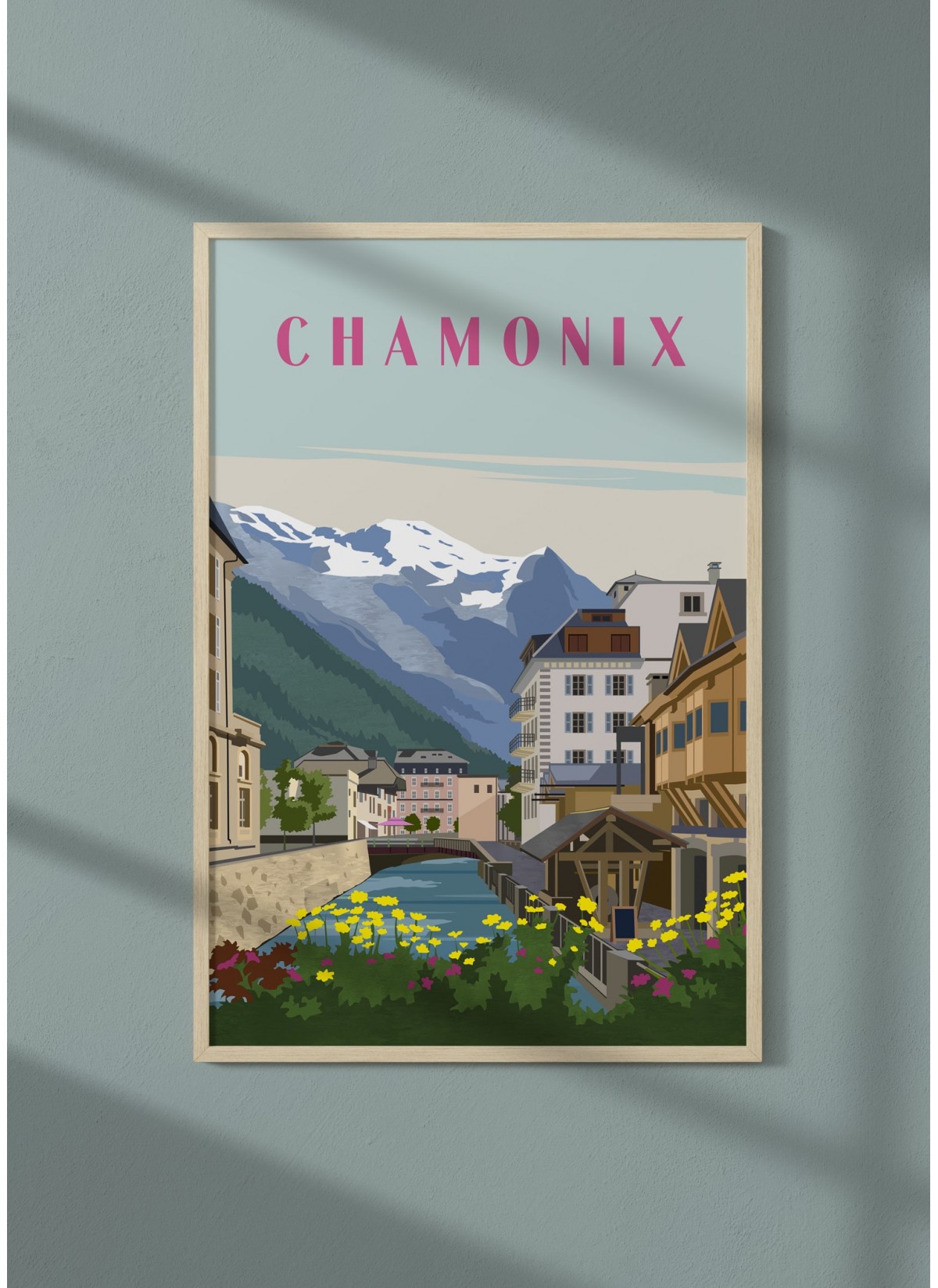 Affiche ville Chamonix 2