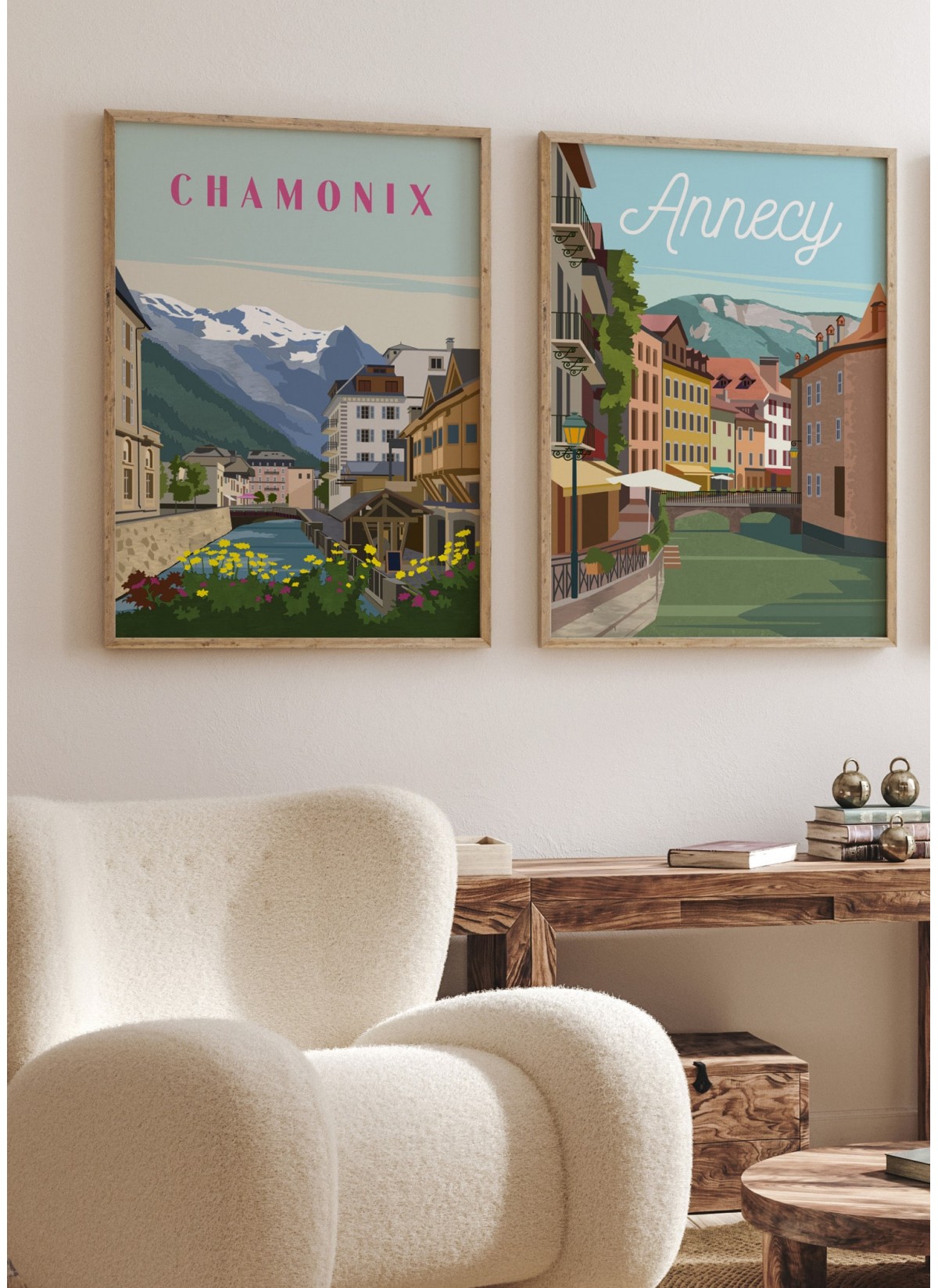 Affiche ville Chamonix 2