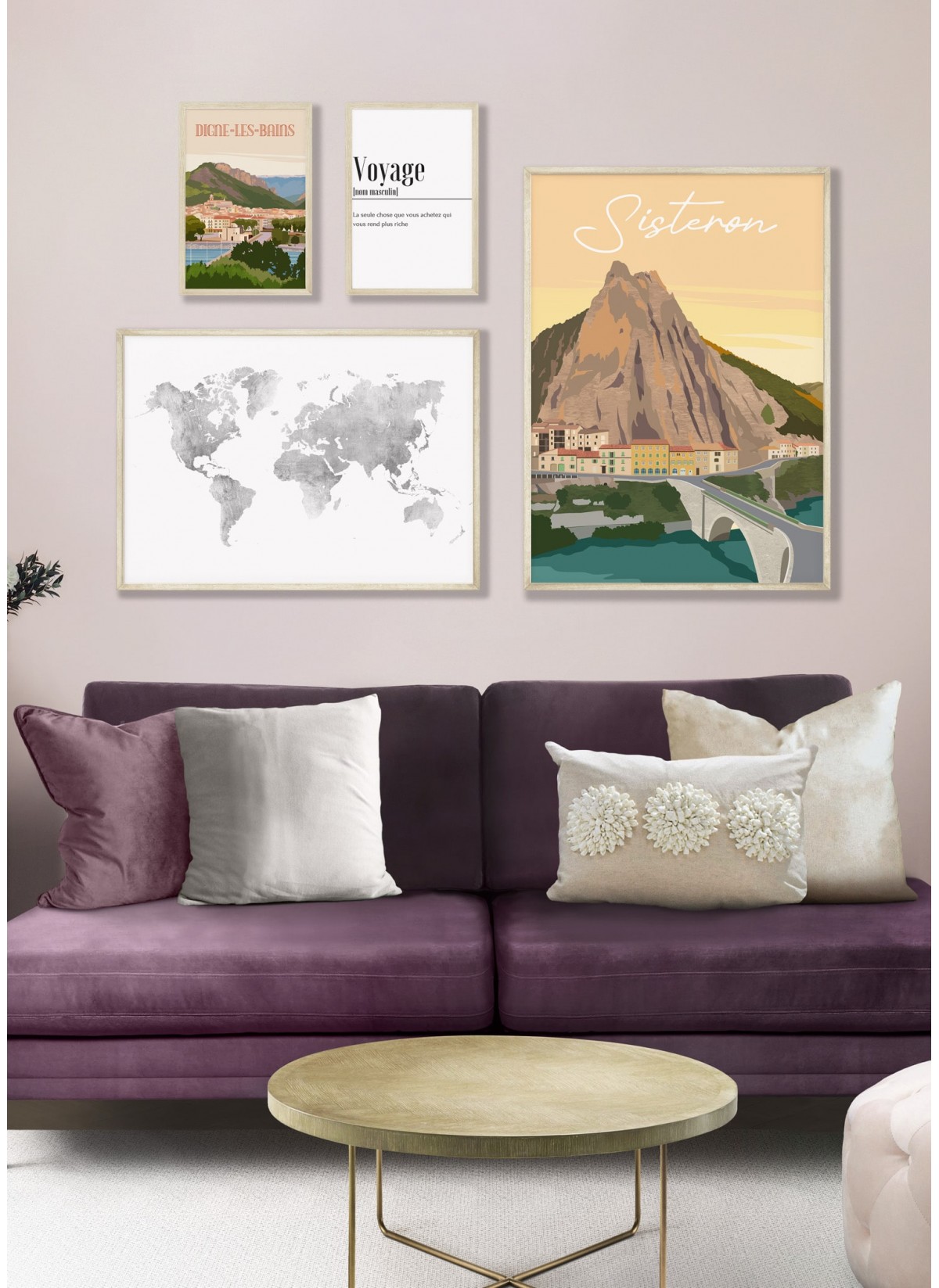 Affiche ville Sisteron