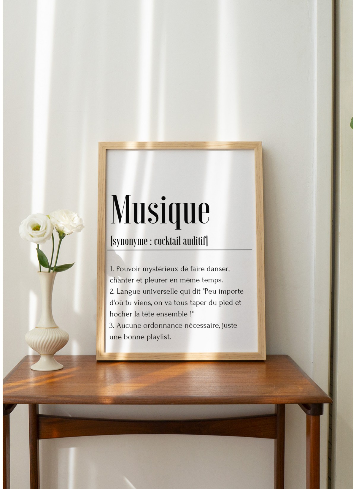 Affiche Définition Musique