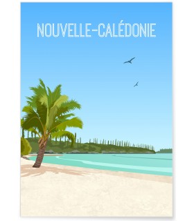 Affiche Nouvelle-Calédonie