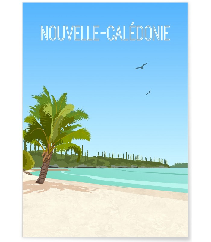 Affiche Nouvelle-Calédonie