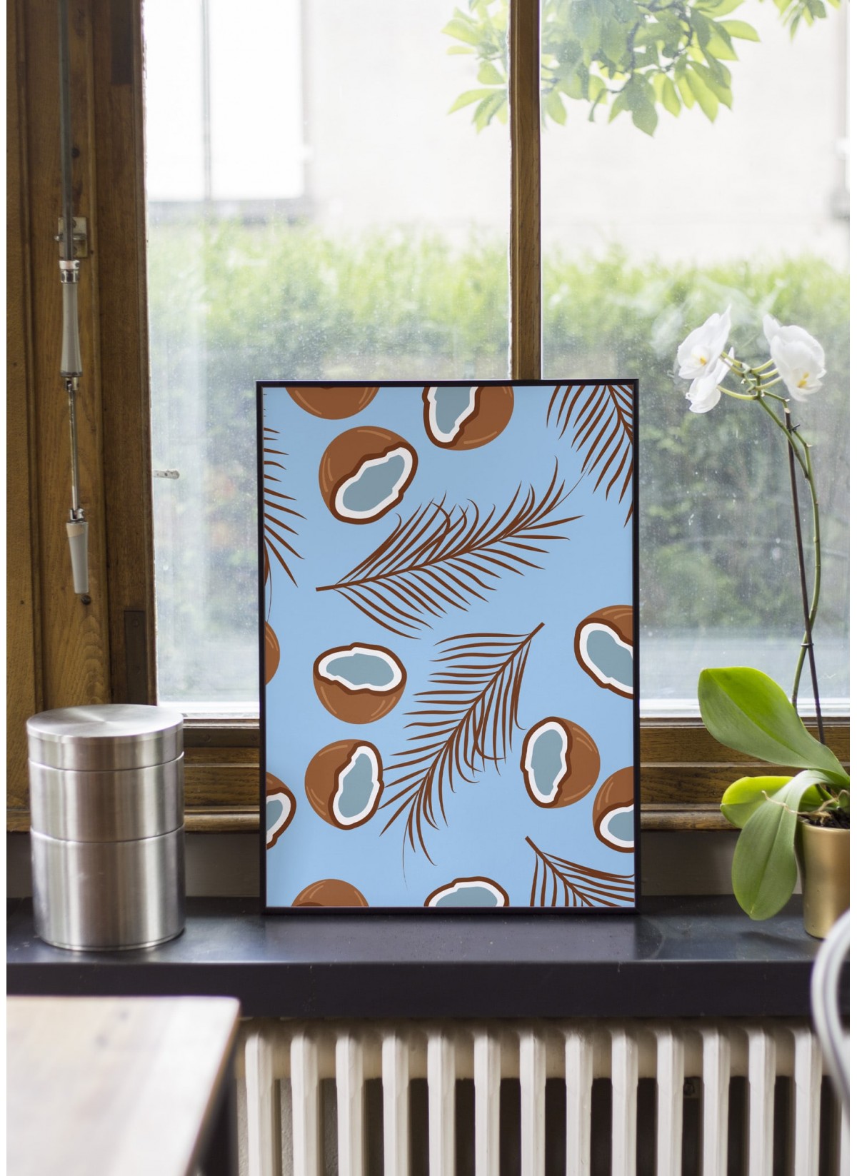 Affiche Noix de coco