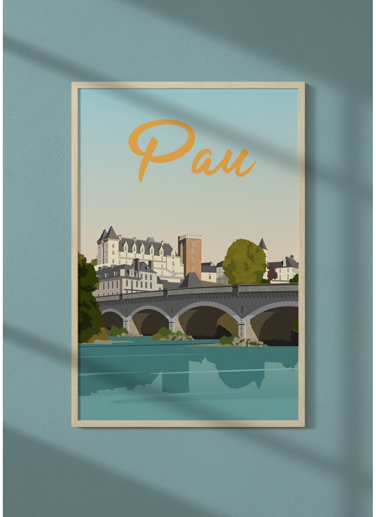 Affiche ville Pau 2