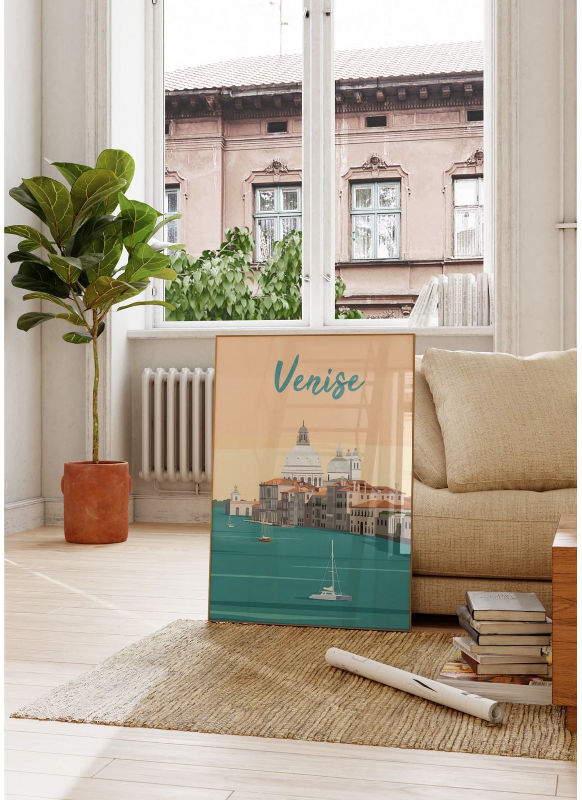 Affiche ville Venise 2