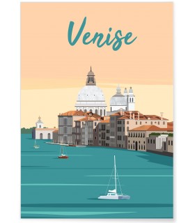 Affiche ville Venise 2