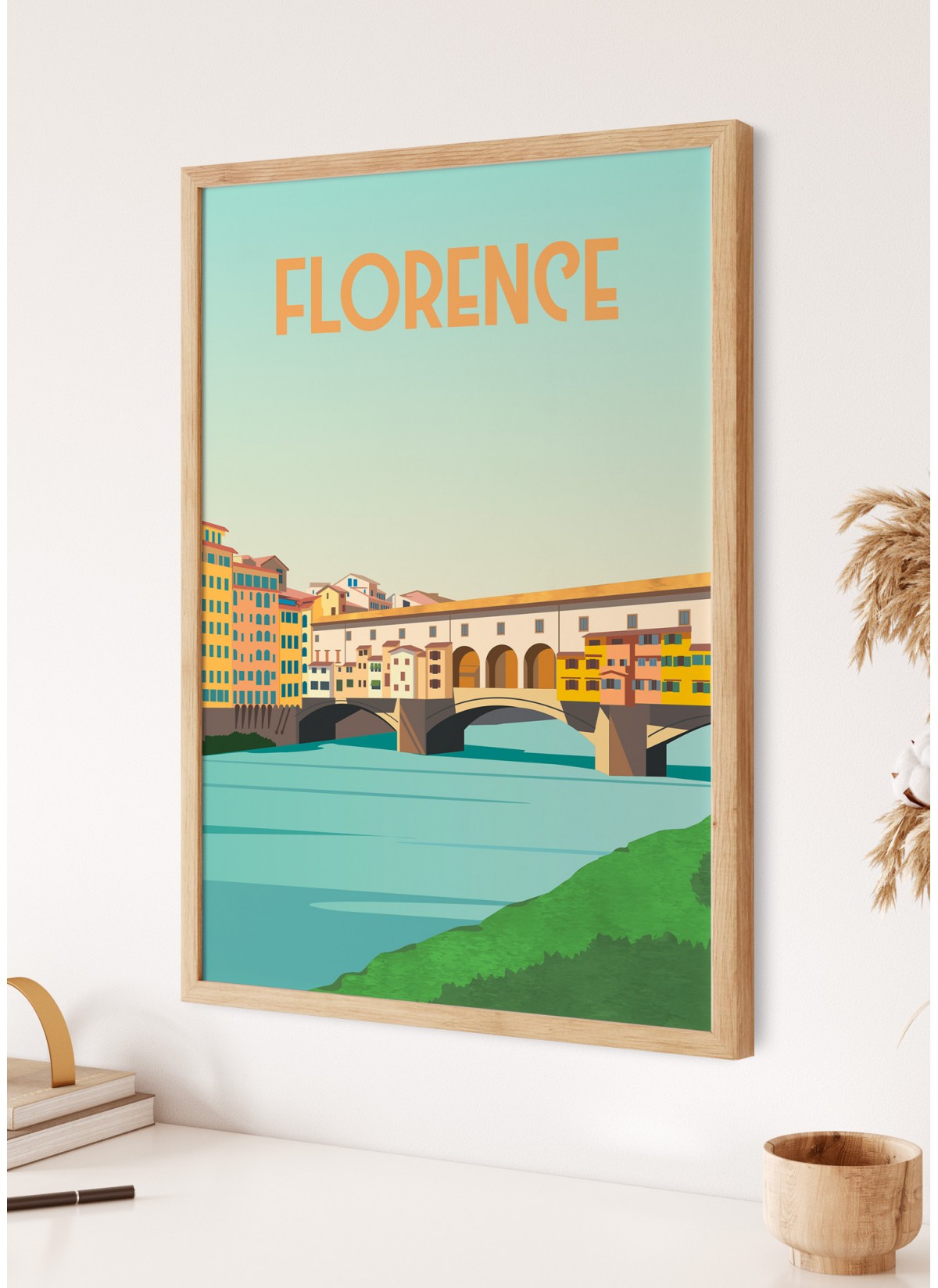 Affiche ville Florence