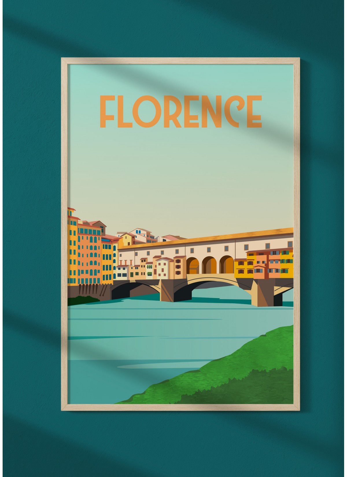 Affiche ville Florence