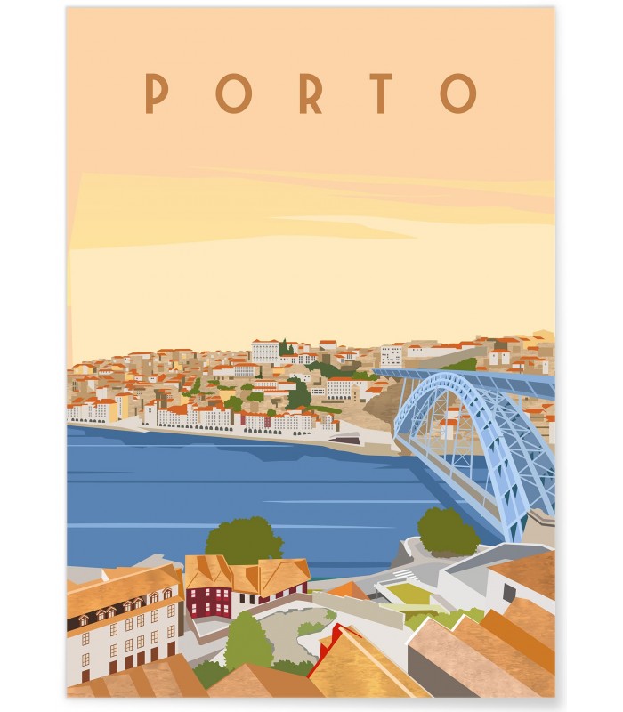 Affiche ville Porto