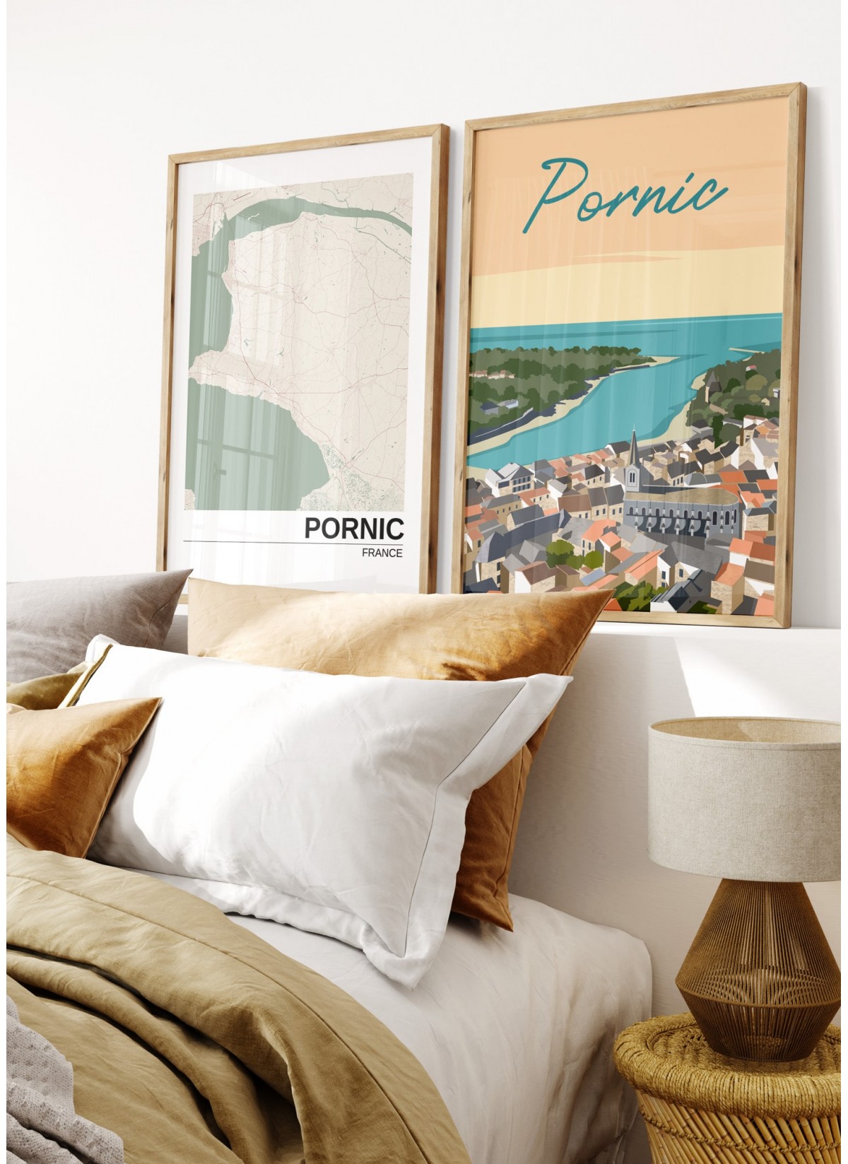 Affiche ville Pornic 2