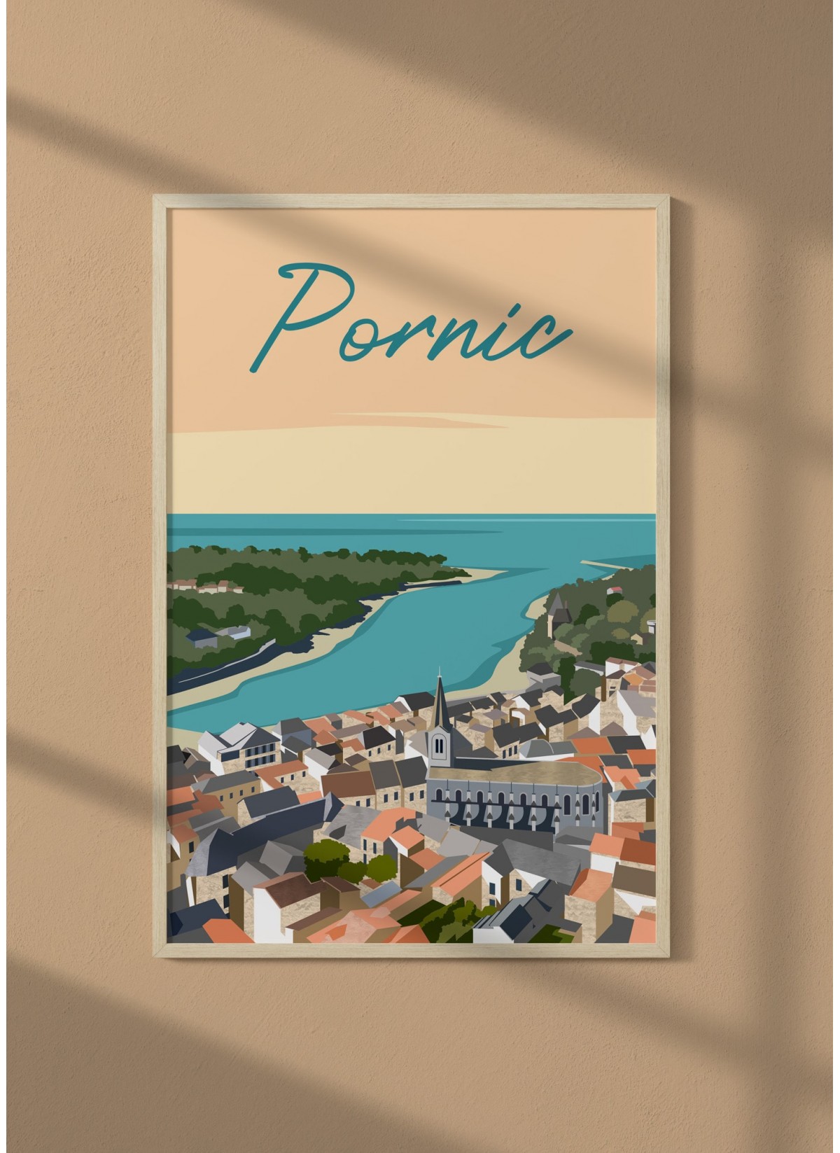 Affiche ville Pornic 2