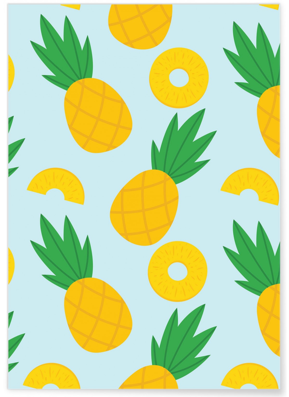 Affiche Ananas