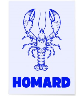 Affiche Homard