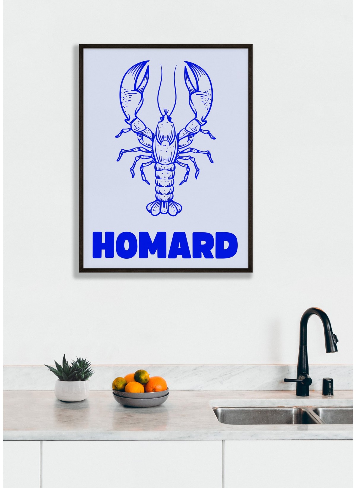 Affiche Homard