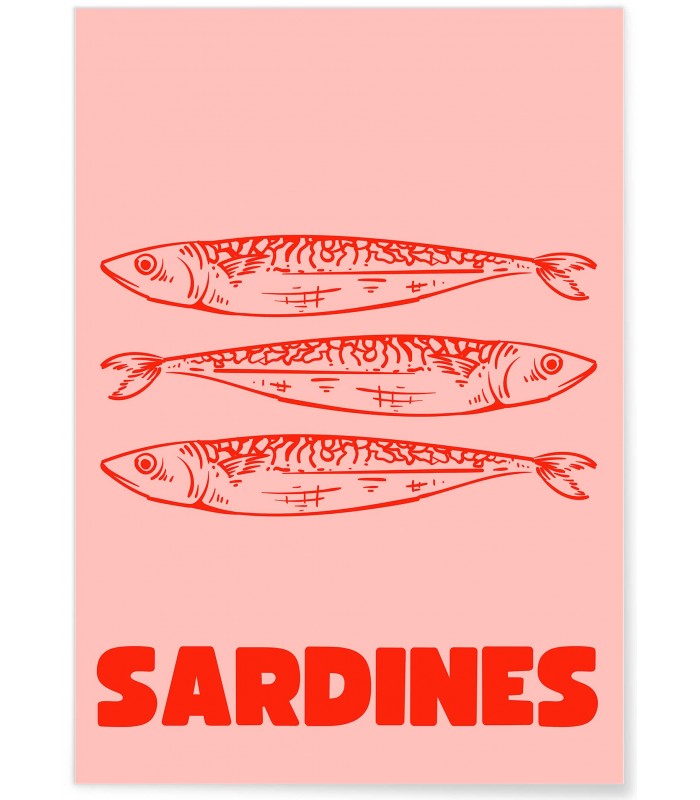 Affiche Sardines