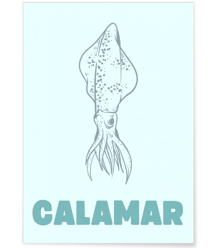 Affiche Calamar