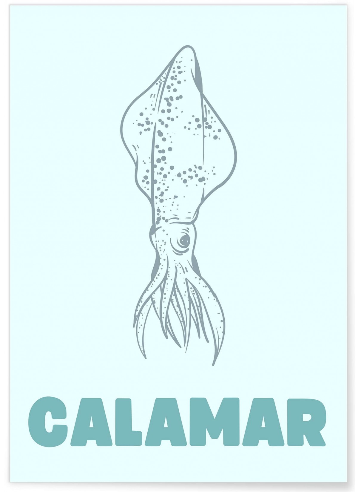 Affiche Calamar