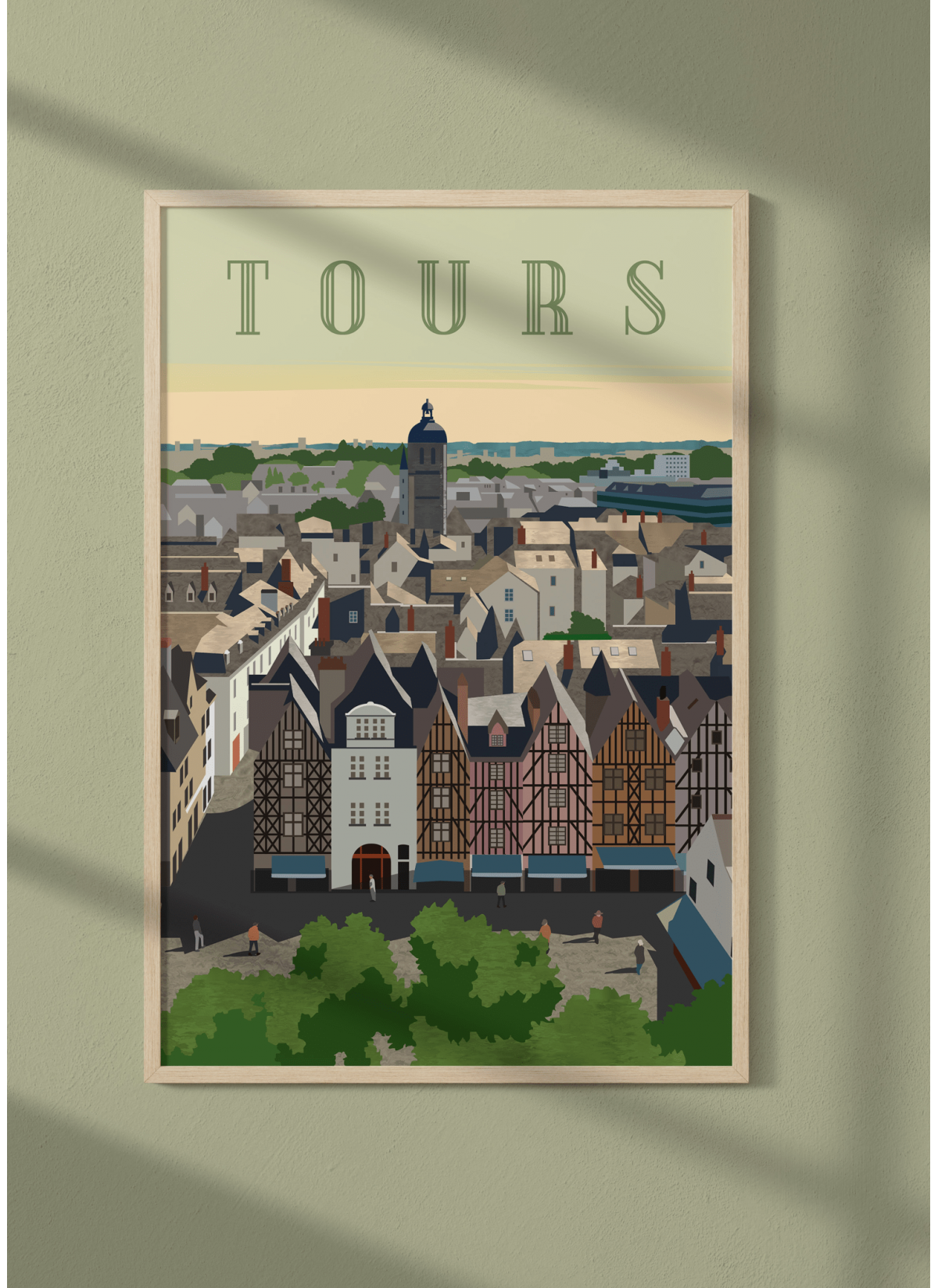 Affiche ville Tours 3