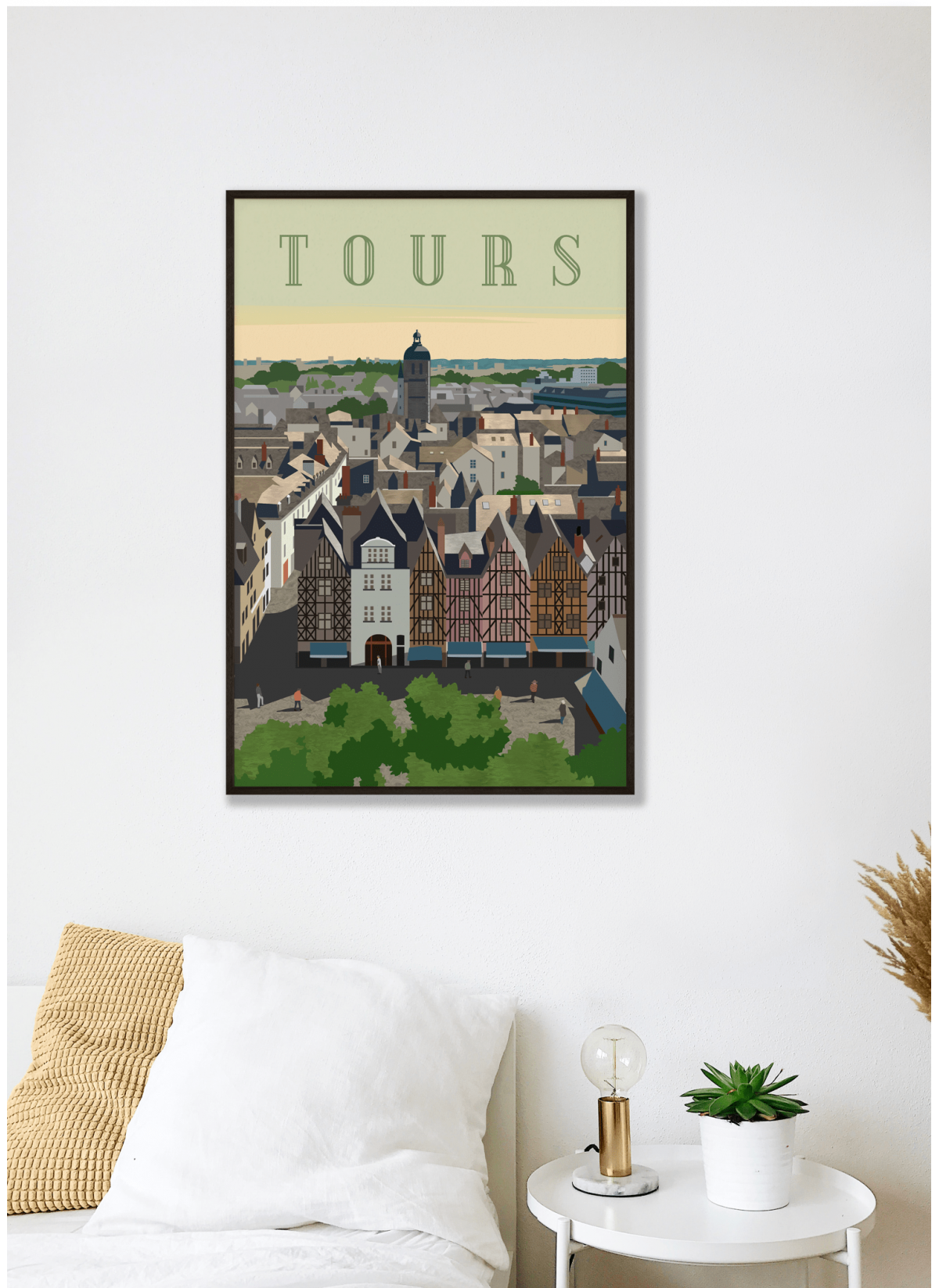 Affiche ville Tours 3