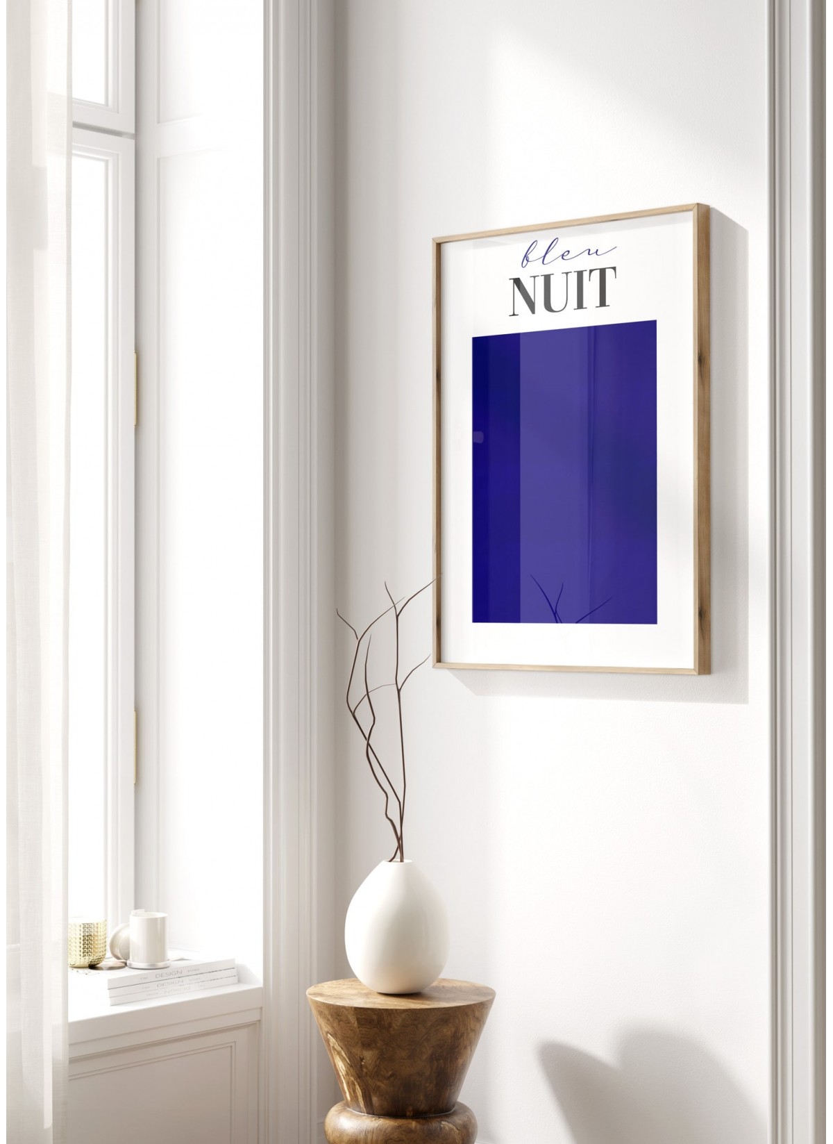 Affiche Bleu Nuit