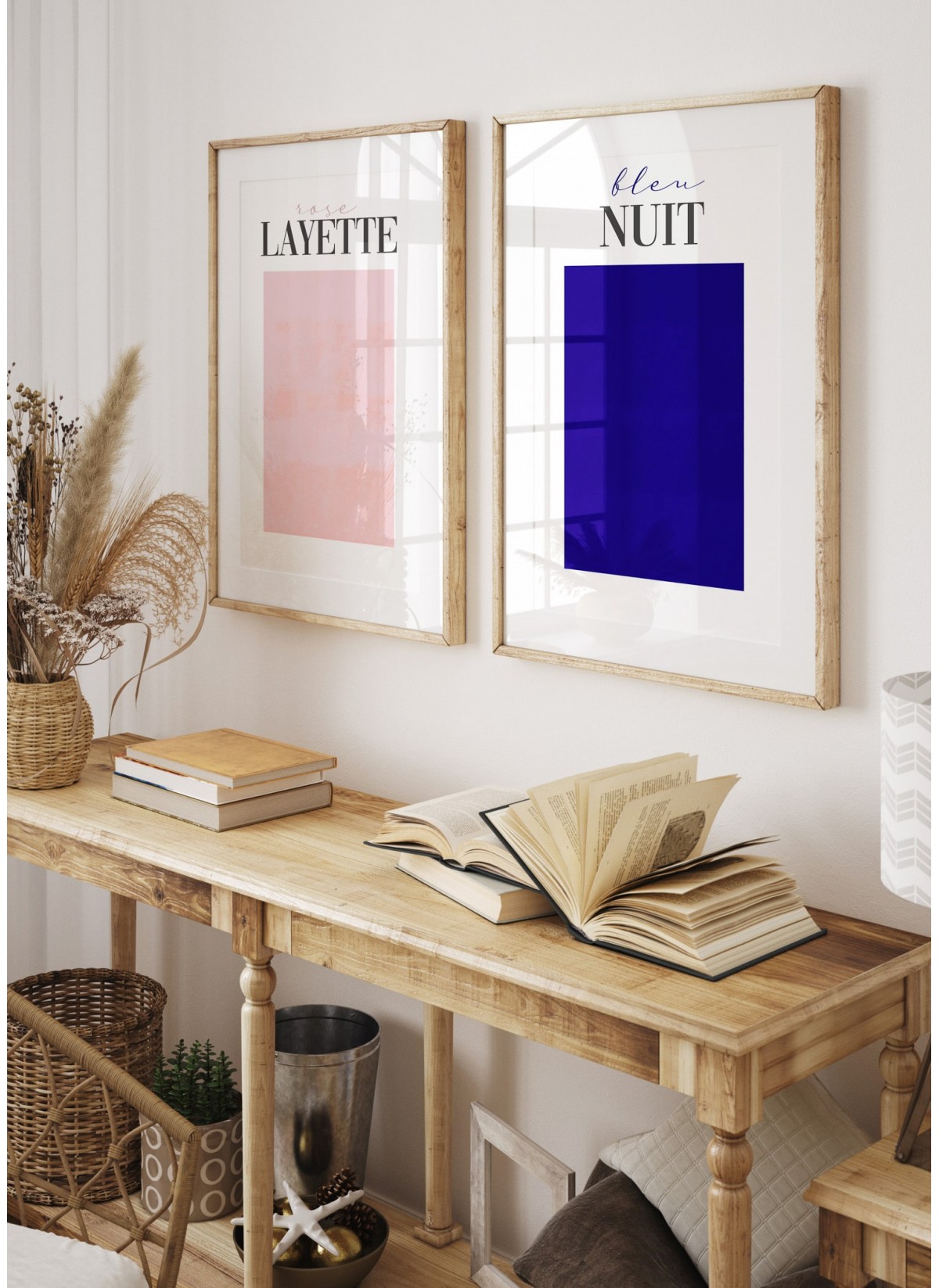 Affiche Bleu Nuit