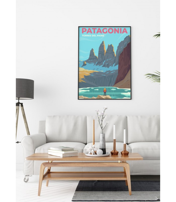 Affiche Patagonia