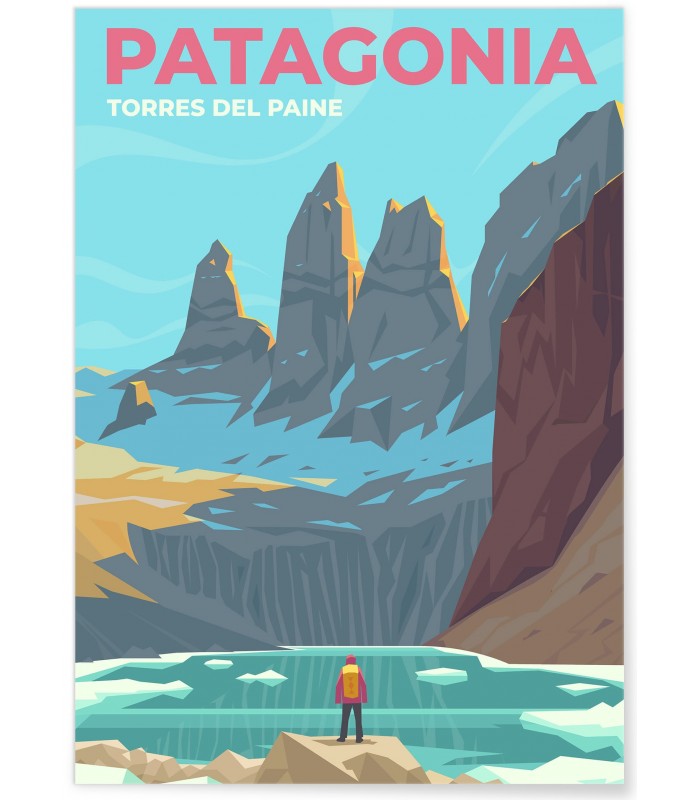 Affiche Patagonia