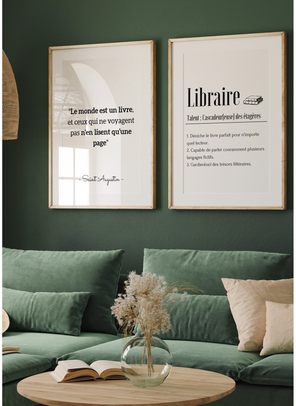 Affiche Définition Libraire