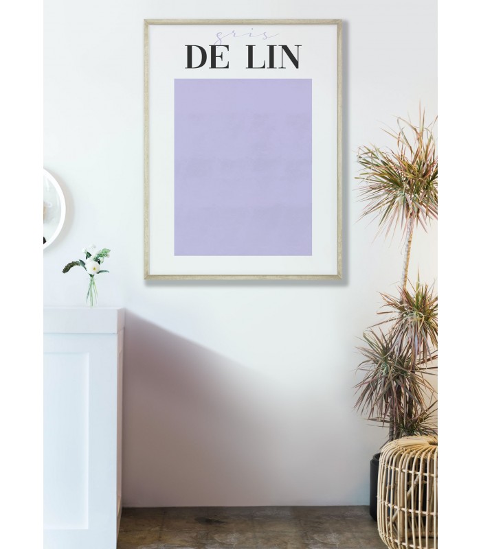 Affiche Gris de Lin