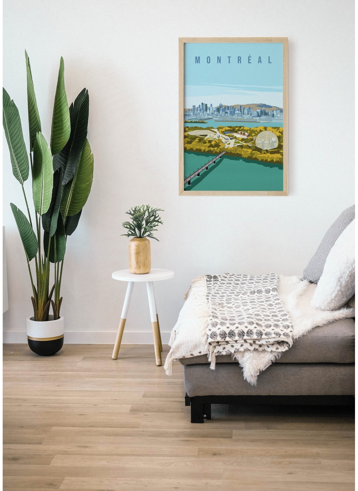 Affiche ville Montréal