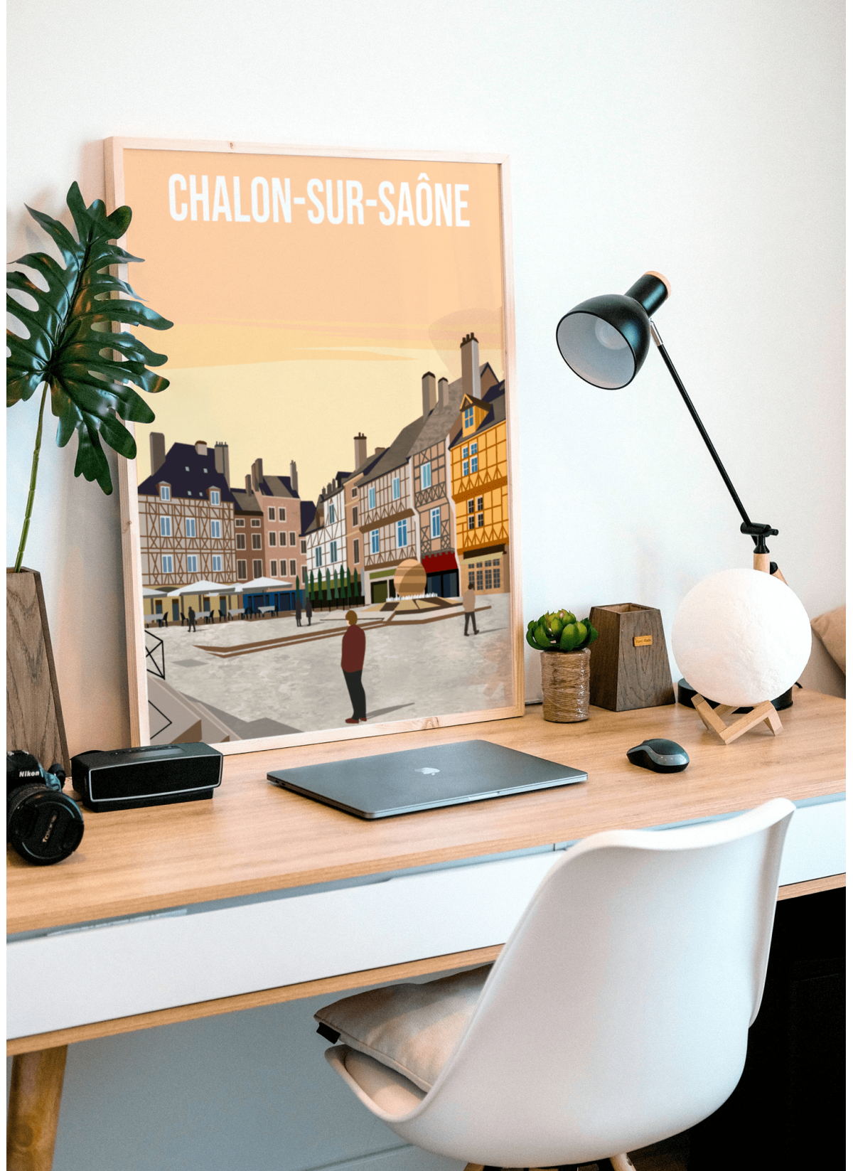 Affiche ville Chalon-sur-Saône