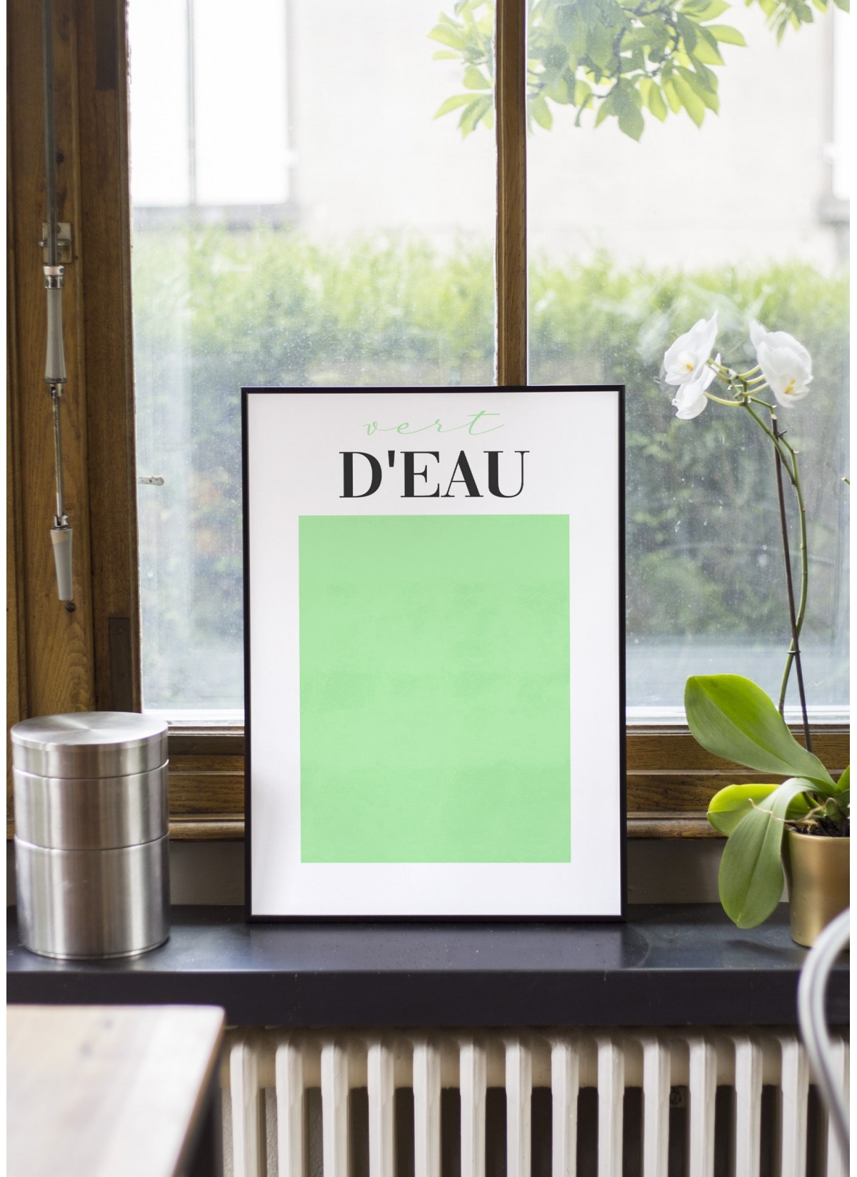 Affiche Vert d'Eau