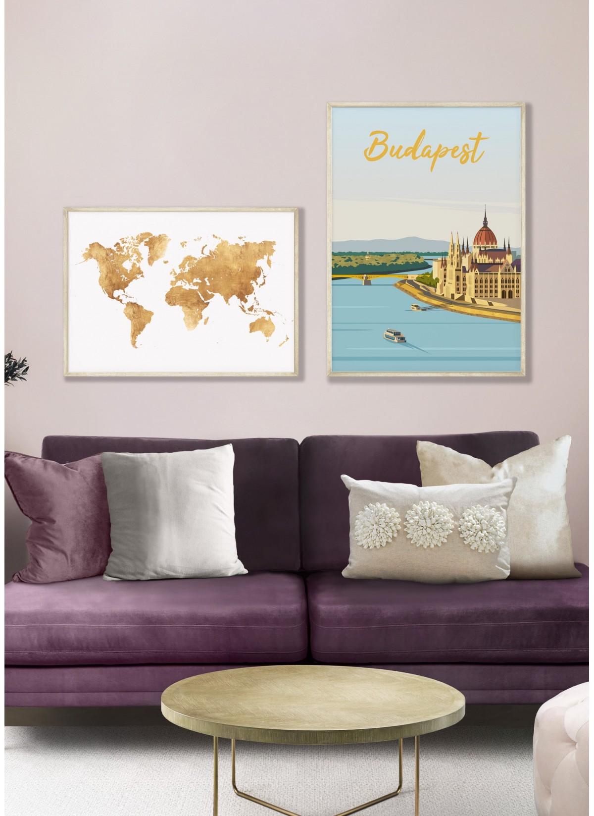 Affiche ville Budapest