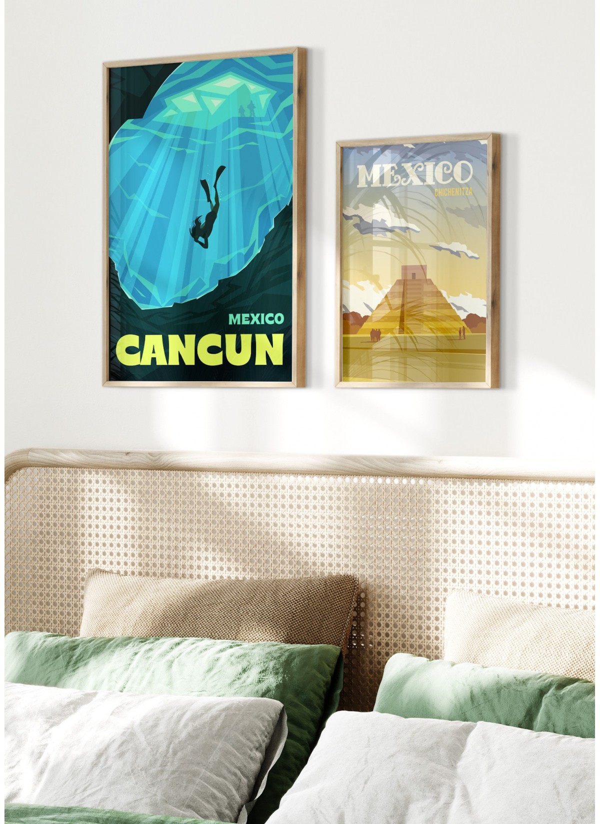 Affiche ville Cancún