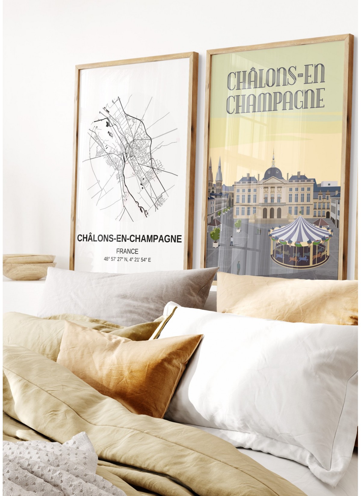 Affiche ville Châlons-en-Champagne