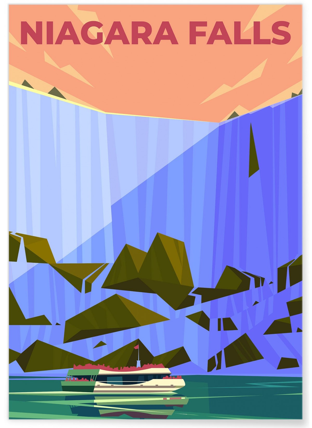 Affiche Niagara Falls