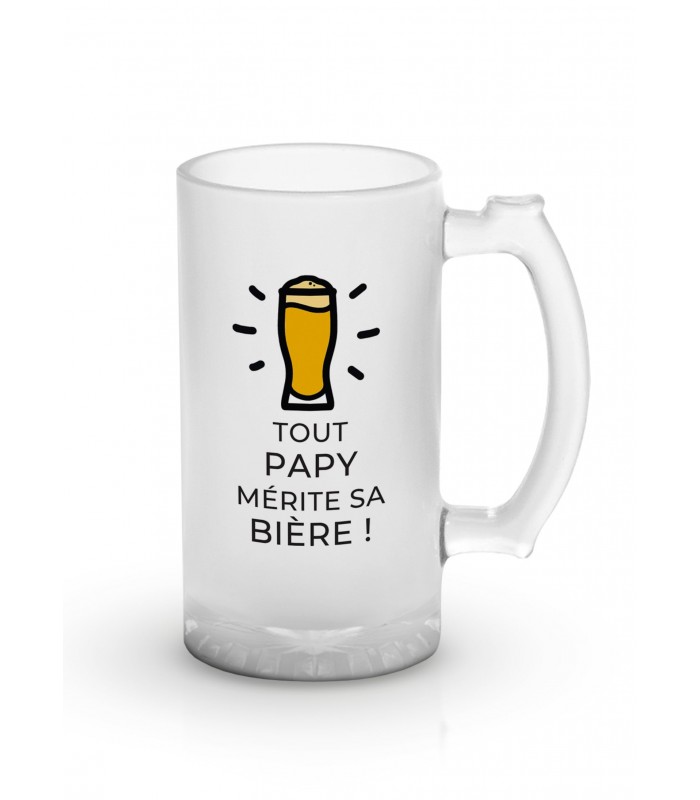 Chope Tout Papy mérite sa bière