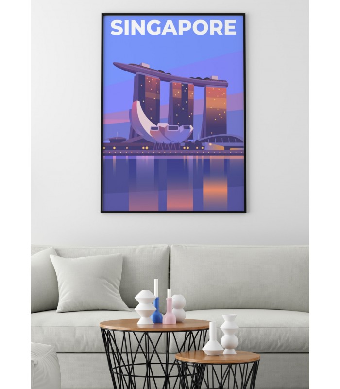 Affiche Singapour