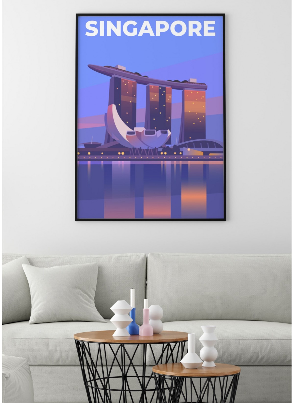 Affiche Singapour