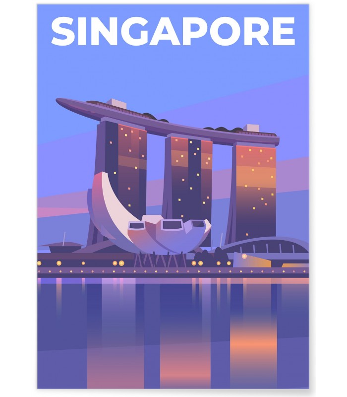 Affiche Singapour