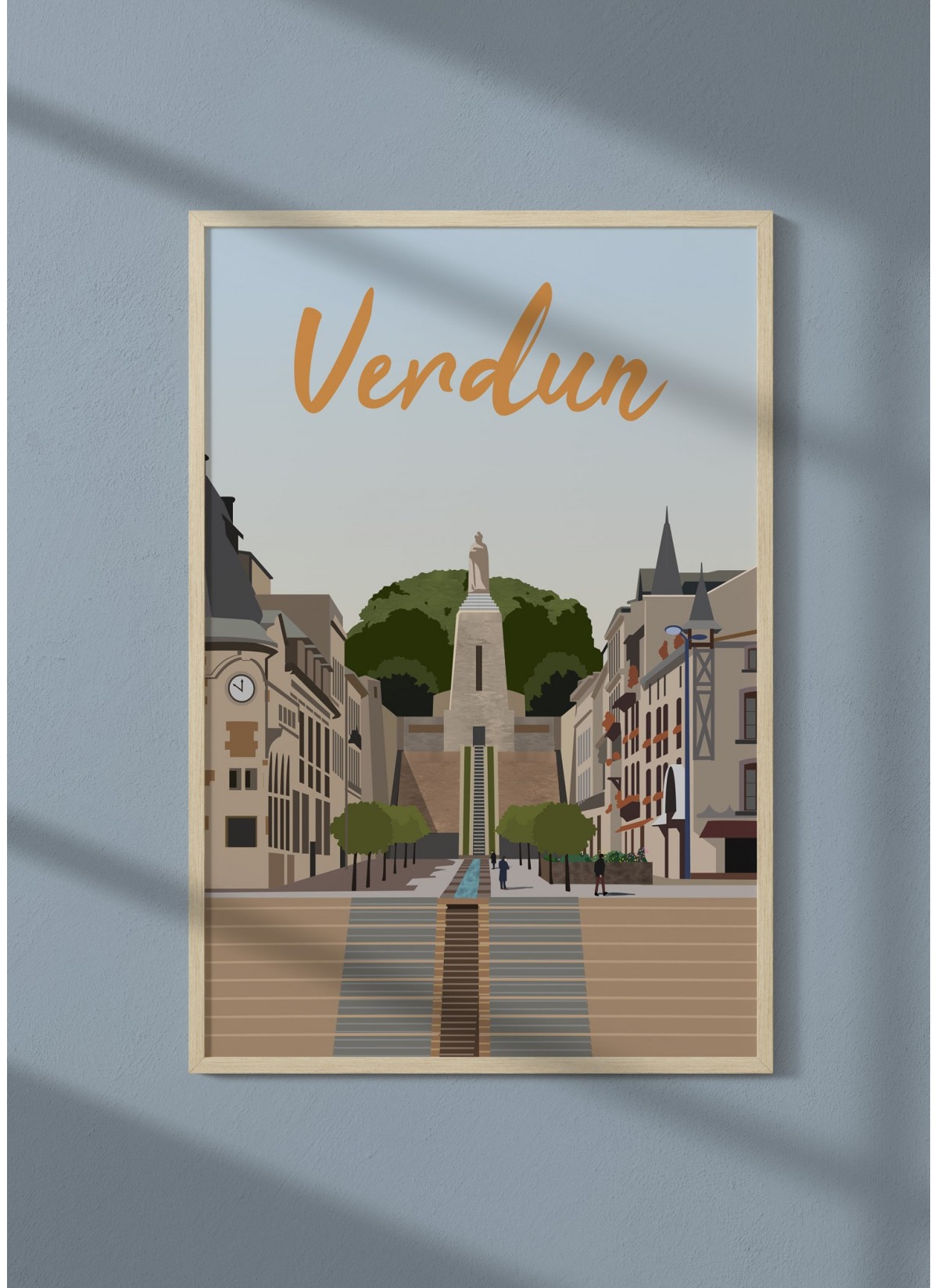 Affiche ville Verdun