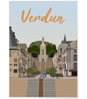 Affiche ville Verdun