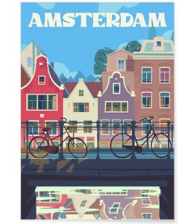 Affiche Amsterdam 2