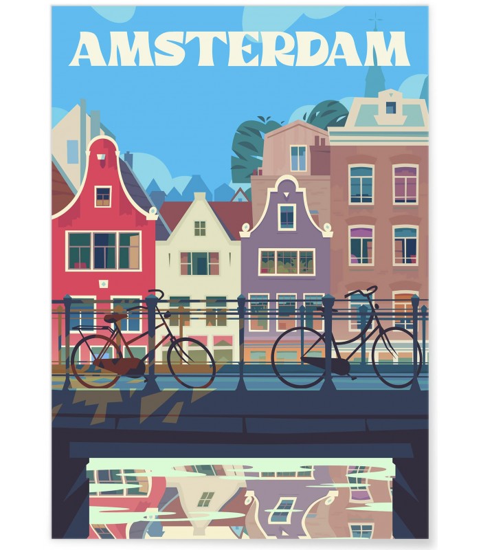 Affiche Amsterdam 2