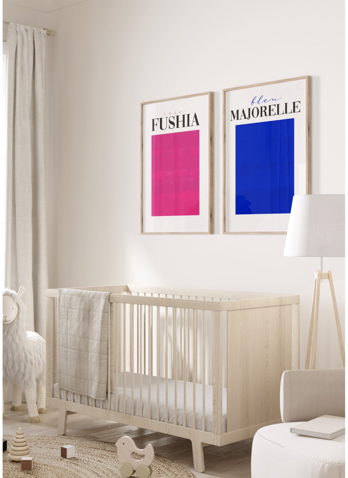 Affiche Bleu Majorelle